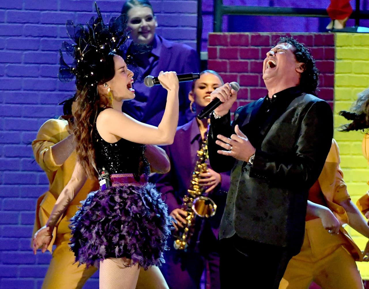 Los colombianos Carlos Vives y Monsieur Periné pusieron en alto el nombre su país.