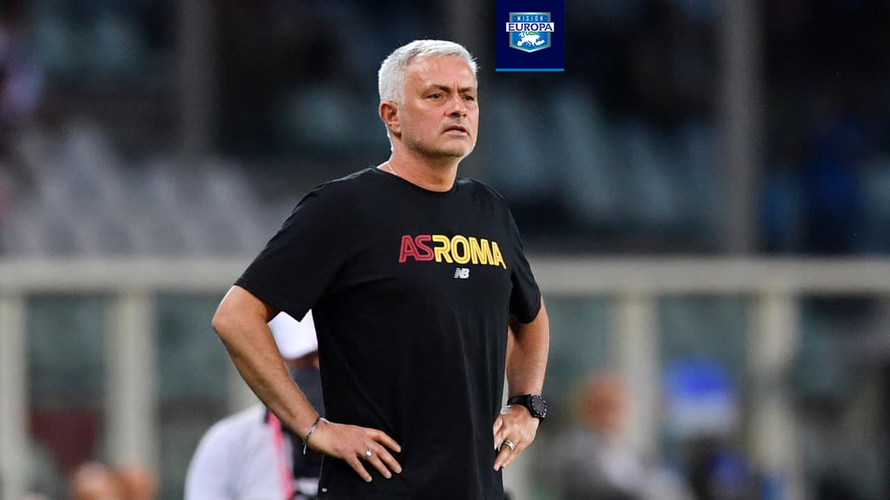Mourinho quiere "historia para la Roma" y "hacer grande la Conference League"