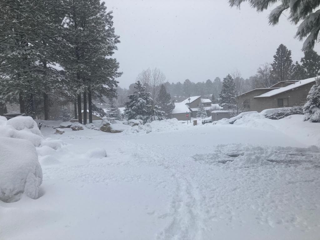 Está vigente alerta por tormenta invernal con otra ronda de lluvia y nieve para Arizona