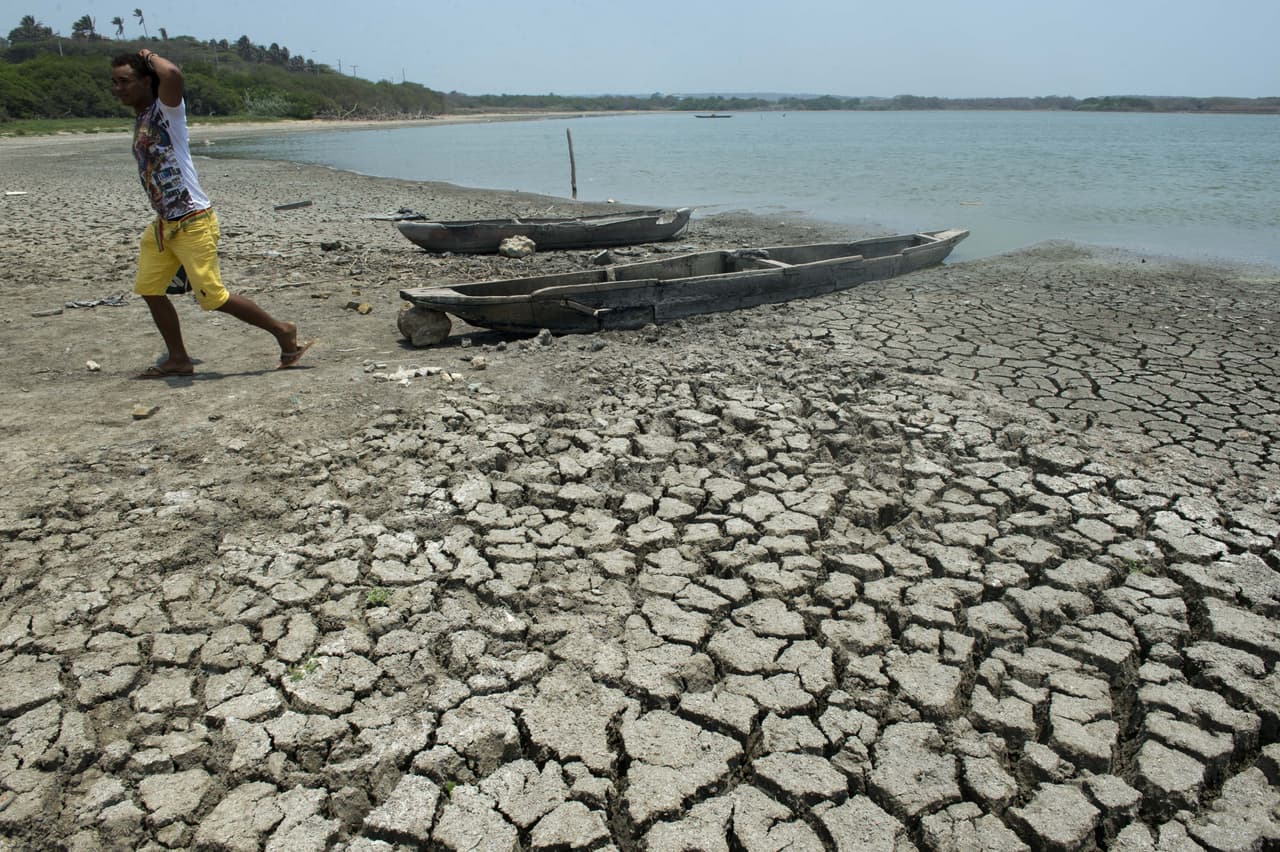 Algunas regiones, como La Guajira, en Colombia y varios países centroamericanos han sido fuertemente golpeados por la sequía este año.