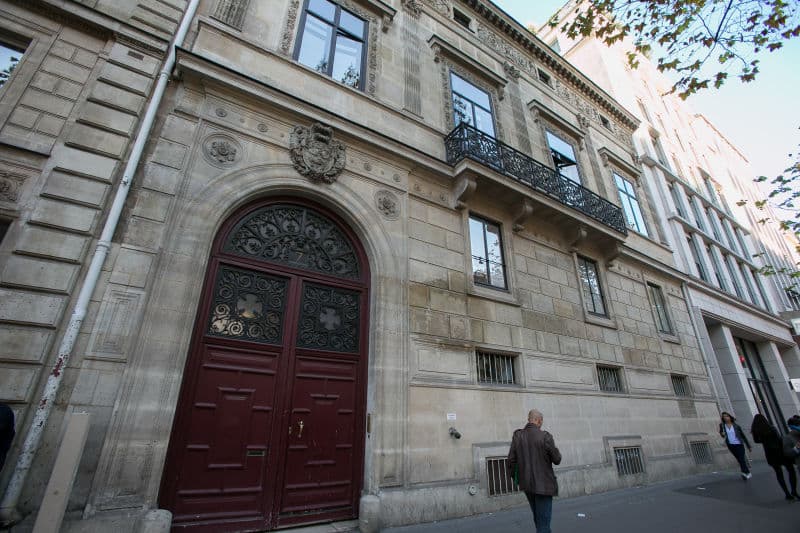 El Hotel de Pourtalès en la calle Tronchet de París
