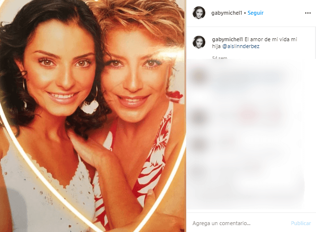 Aislinn Derbez nació el 18 de marzo de 1087 y es fruto de la relación que tuvo el mexicano con Gabriela Michel.