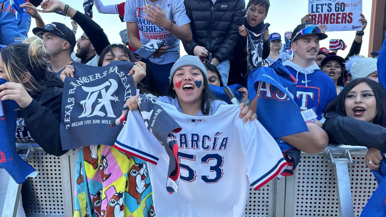 El jugador favorito de los fans hispanos es José Adolis García, una estrella de los Texas Rangers.