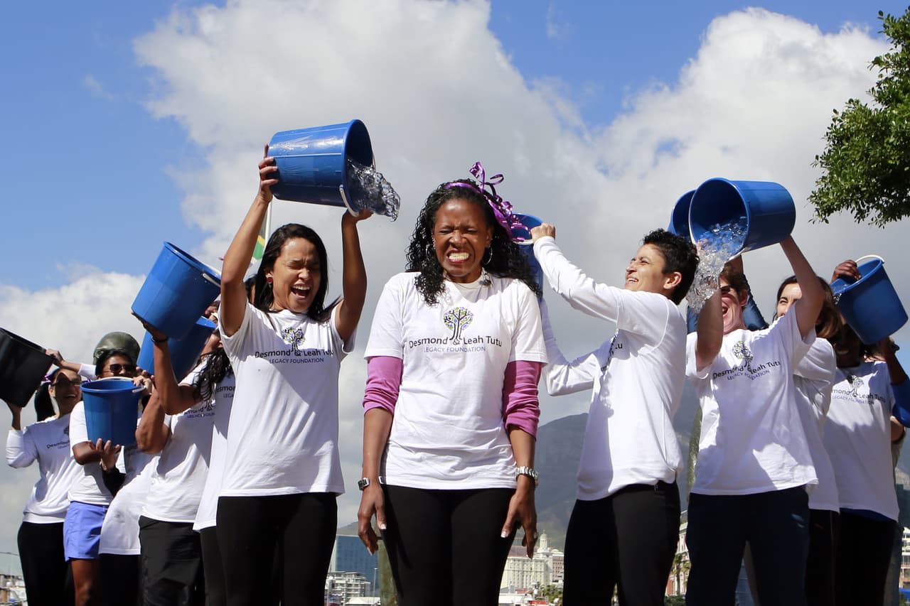 La Fundación Desmond & Leah Tutu, en Ciudad del Cabo, Sudáfrica, fue una de las tantas organizaciones internacionales que se sumaron al desafío.