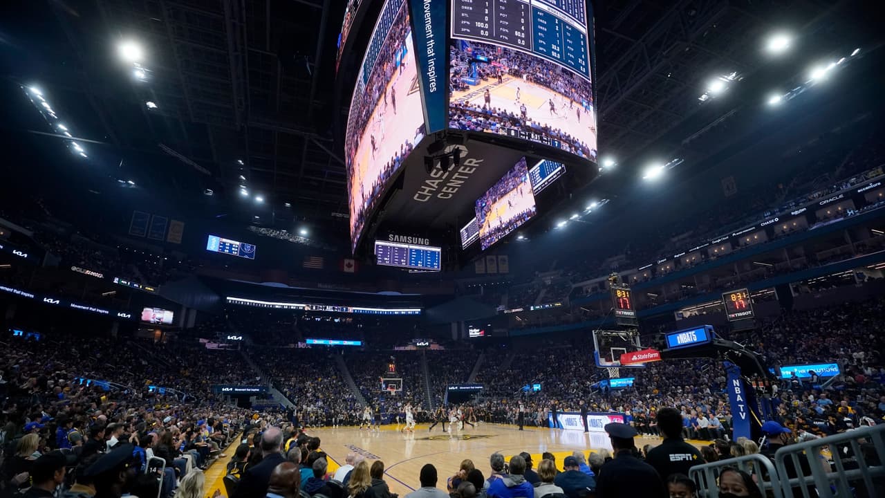 Chase Center abrirá su megapantalla para ver los juegos de las Finales de la NBA que se jugarán en Boston