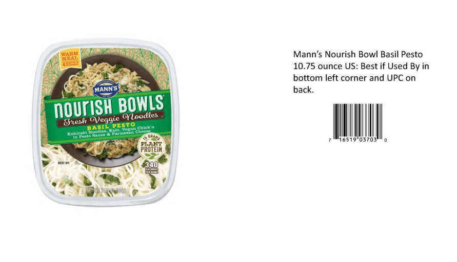 El retiro es en respuesta a una notificación de la Administración de Drogas y Alimentos y la Agencia de Inspección de Alimentos de Canadá por una posible contaminación de listeria monocytogenes.