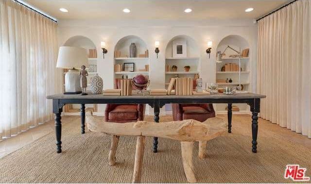 Tyra se encargó personalmente de decorar con gran estilo los espacios en la villa.