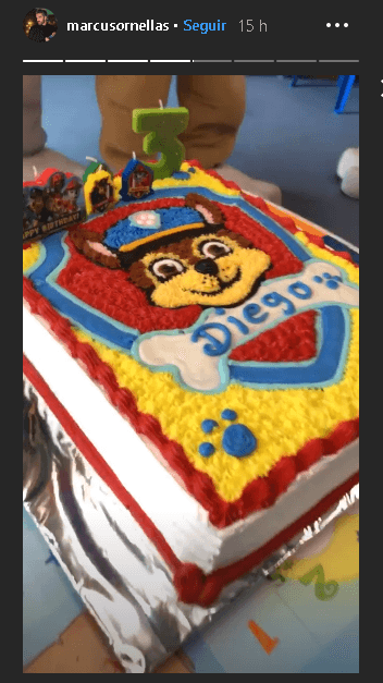 La temática de la fiesta fue la caricatura ‘Paw patrol’, que narra las aventuras de unos perritos de rescate dirigidos por Ryder, un niño experto en tecnología.