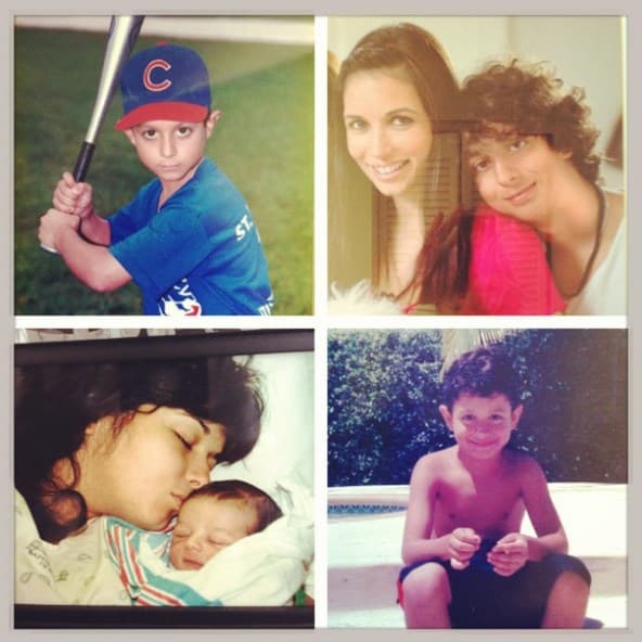 Harold es el pequeñito de Giselle y con esta imagen recuerda algunos de sus cumpleaños.