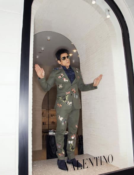 Ben Stiller en la vitrina