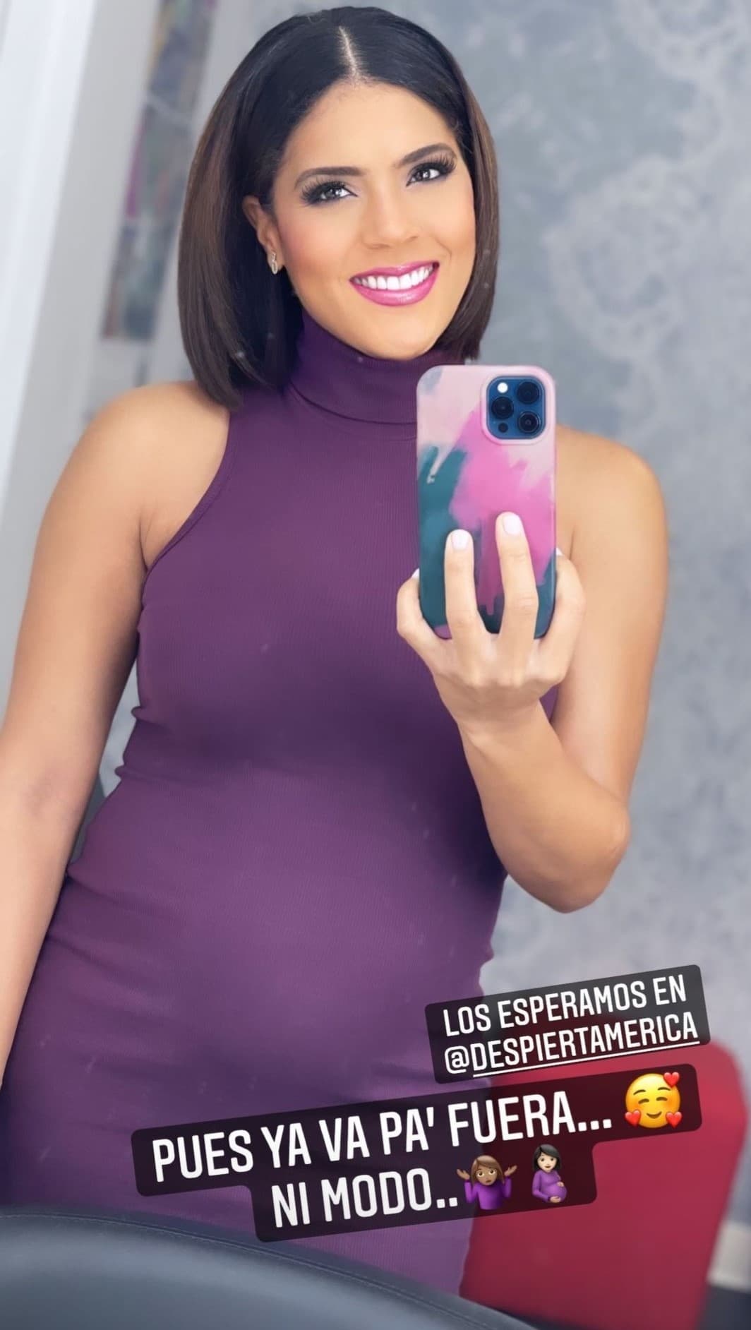 Sus looks cautivan a sus seguidores y en los comentarios le hacen saber lo bella que luce en su nueva etapa como futura mamá.