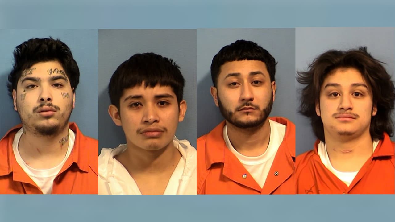 Cuatro hombres fueron acusados de intento de asesinato luego de un tiroteo registrado este jueves en Addison.