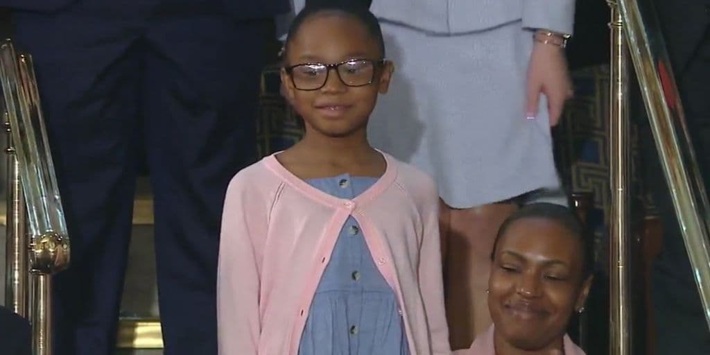 <a href="https://www.univision.com/local/philadelphia-wuvp/janiyah-davis-una-estudiante-de-cuarto-grado-de-filadelfia-invitada-especial-al-discurso-sobre-el-estado-de-la-union-fotos">Janiyah Davis, una estudiante de cuarto grado de Filadelfia,</a> fue invitada al discurso sobre el Estado de la Unión, para resaltar la postura de la administración Trump sobre la elección de la escuela.