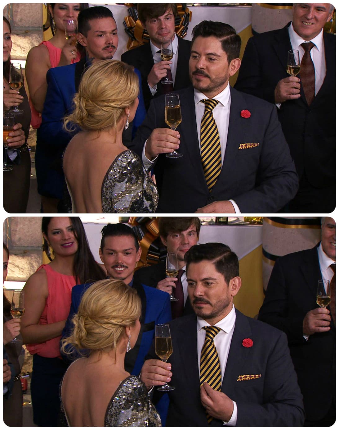 ¡Ahhh! Y ni hablar de Santiago, está más enamorado que nunca.