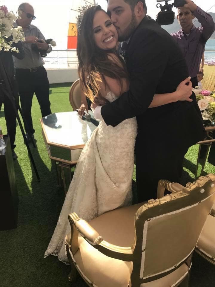 Ellos se conocieron en septiembre de 2014, en un festival de Fiestas Patrias en la ciudad de Dallas.