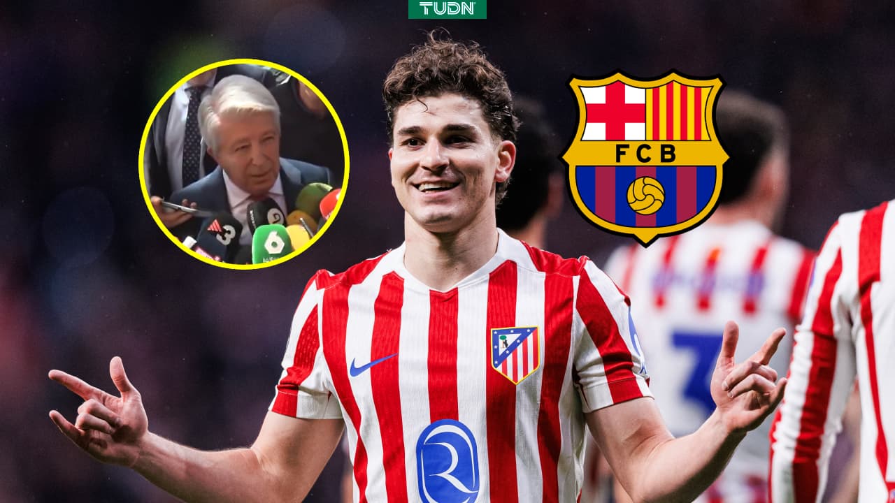 La irónica respuesta sobre una posible salida de Julián Alvarez ¿al Barcelona?