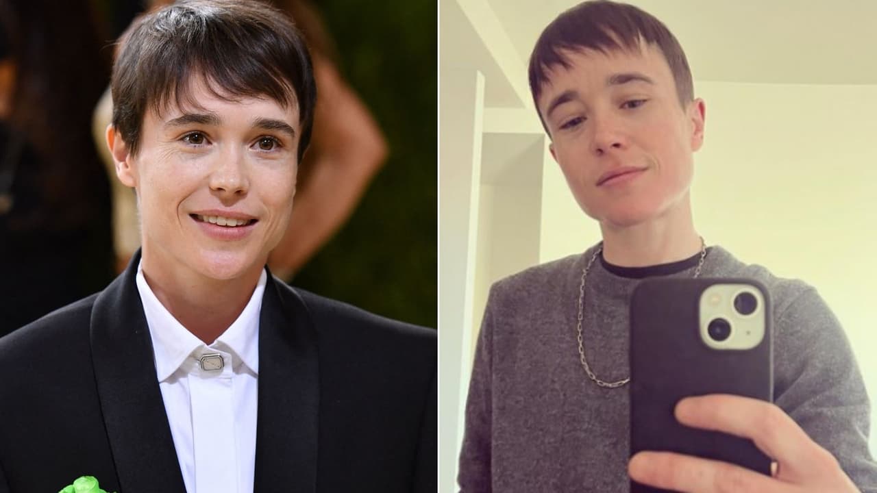 Elliot Page mostró su transición en la portada de una revista: sus fans lo llenaron de cariño