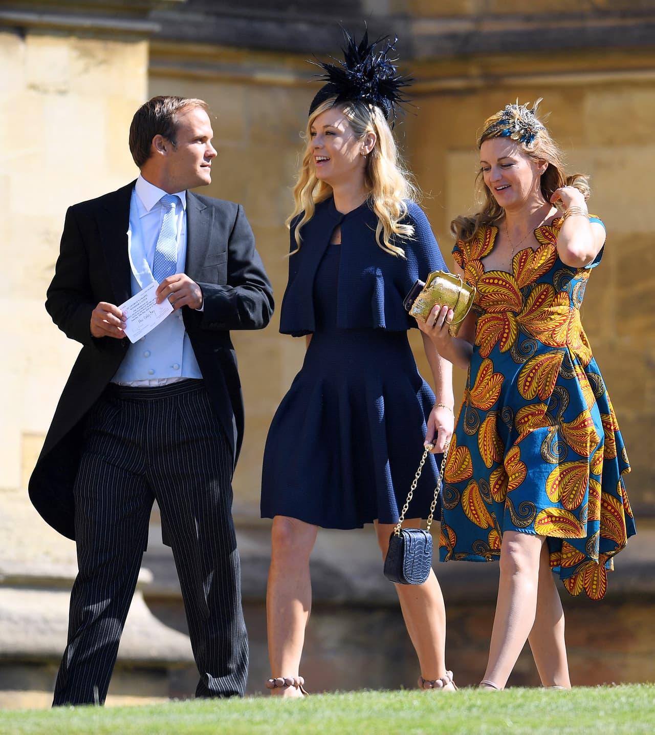 Chelsy Davy fue novia durante seis años del príncipe Harry, y pese a que terminaron hace bastante tiempo, fue una de las invitadas a la boda de él con Meghan Markle el 19 de mayo de 2018.