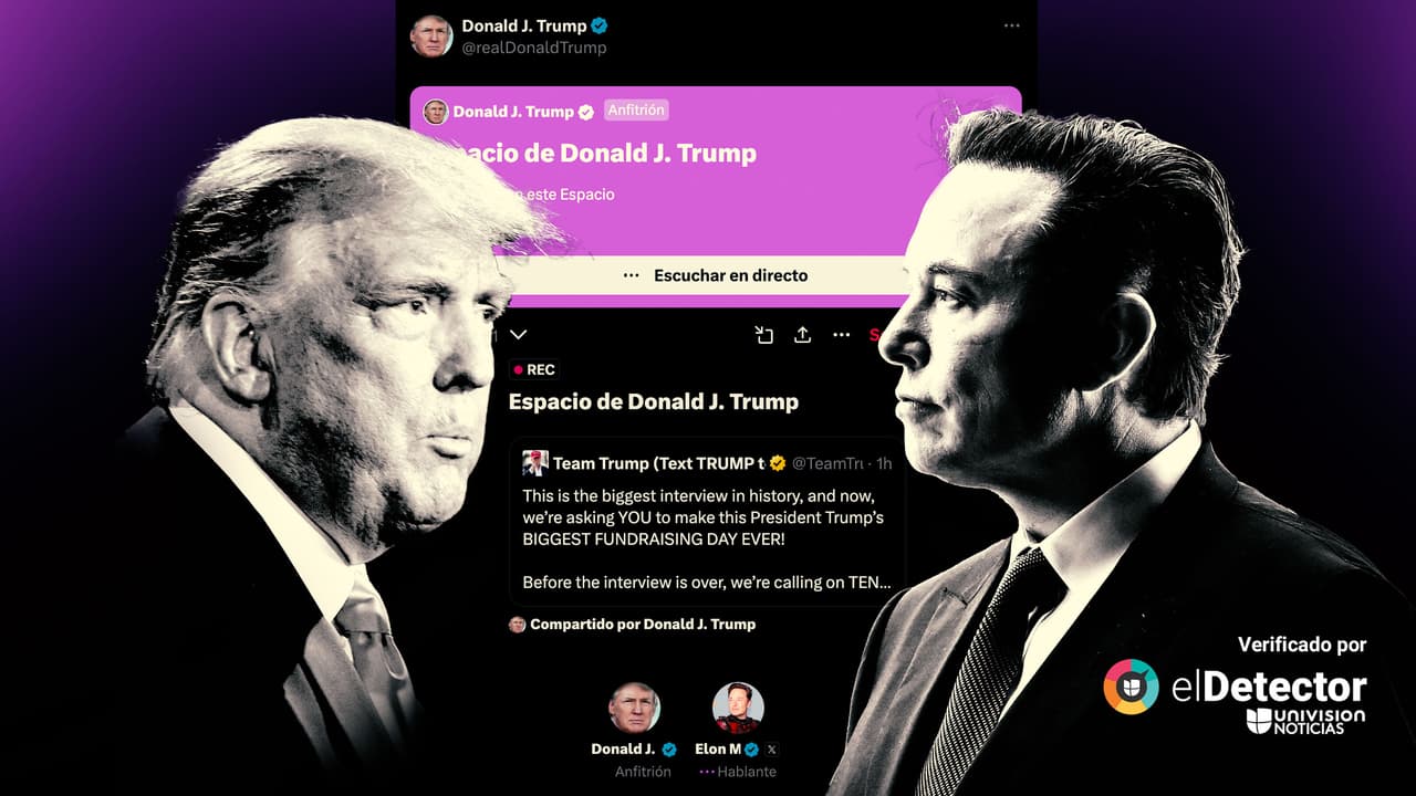 Ni vienen millones de indocumentados al mes ni la inflación es la peor en 100 años. Estas y otras falsedades de la conversación de Donald Trump con Elon Musk  