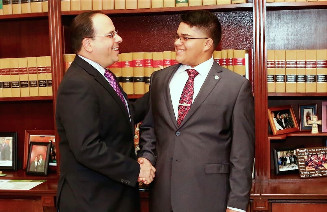 David Rodríguez Vargas, ciudadano más joven en impulsar legislación en Puerto Rico.
