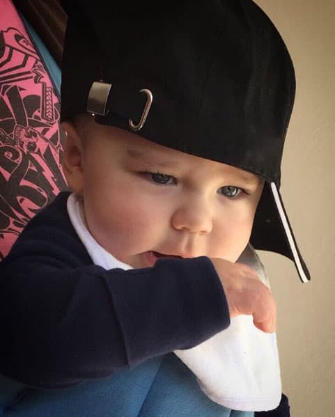 La feliz mamá presume a su hijo en las redes sociales, es innegable el gran parecido que tiene con 
<b><a href="http://www.univision.com/temas/marcus-ornellas">Marcus</a></b>: "Galán amor de mis amores!! 😍😍😍".