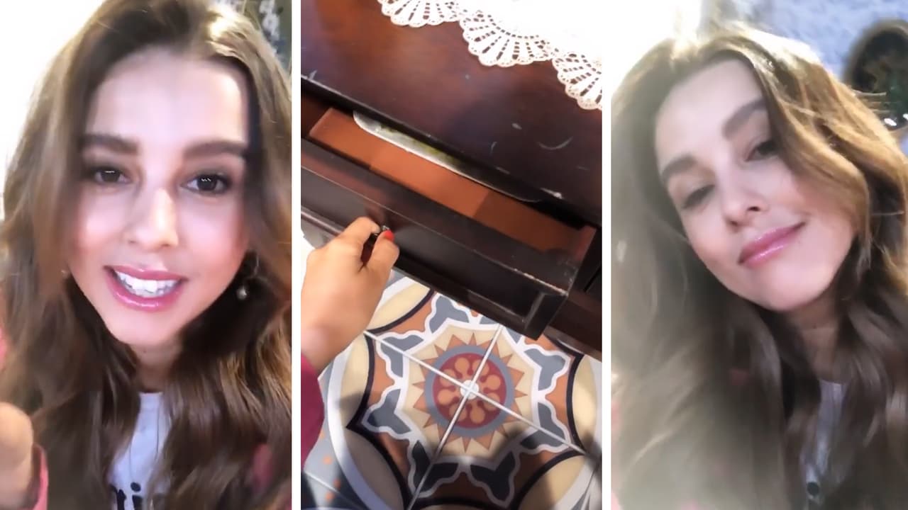 Paulina Goto comparte su truco para poder comer a escondidas mientras graba en el set de ‘Vencer el Miedo’