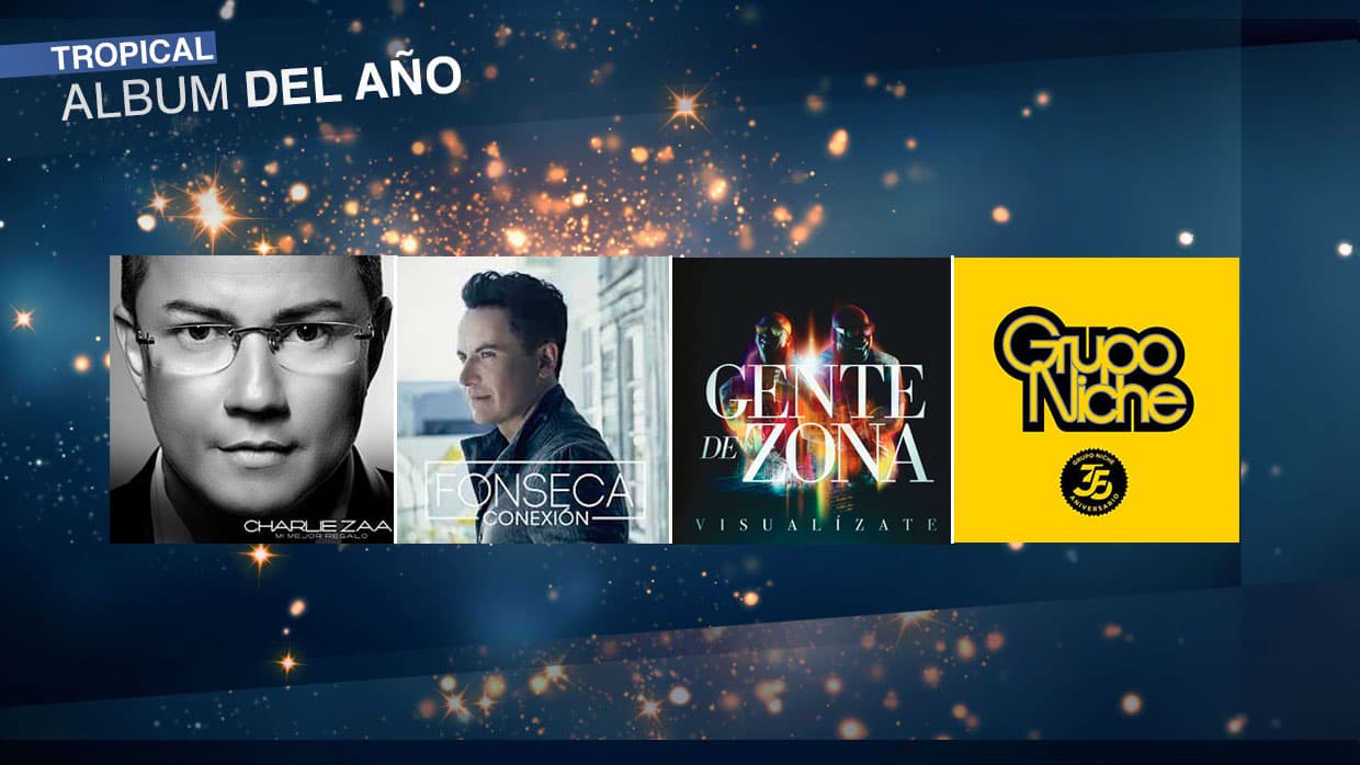Conoce los discos nominados en la categoría tropical.