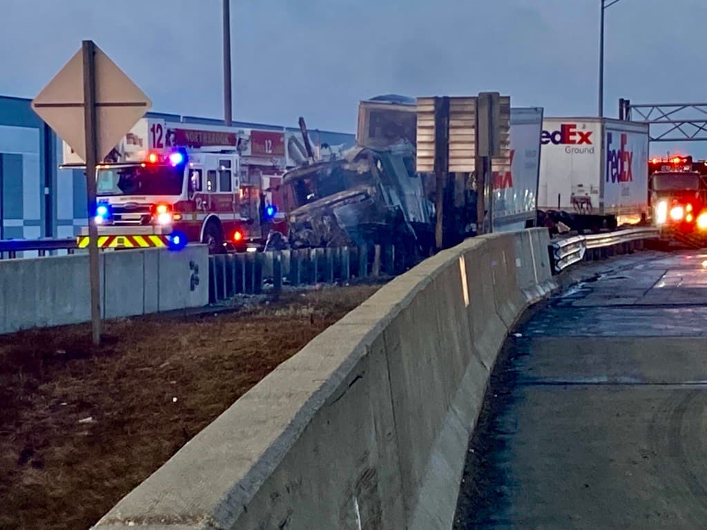El tramo donde ocurrió la escena permaneció en la escena.