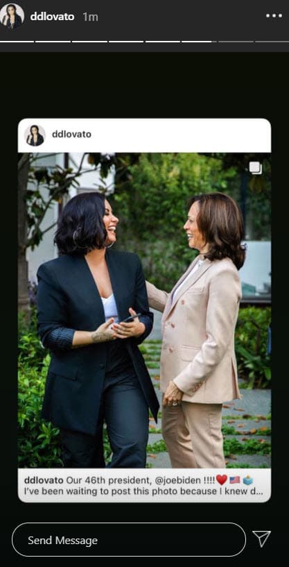 "Hoy celebramos a los millones de estadounidenses que superaron las barreras de las urnas, movilizaron a sus comunidades y votaron en cifras récord. Esta fue nuestra elección y ganamos. Todavía queda mucho trabajo por hacer, pero hoy nos celebraremos", señaló.