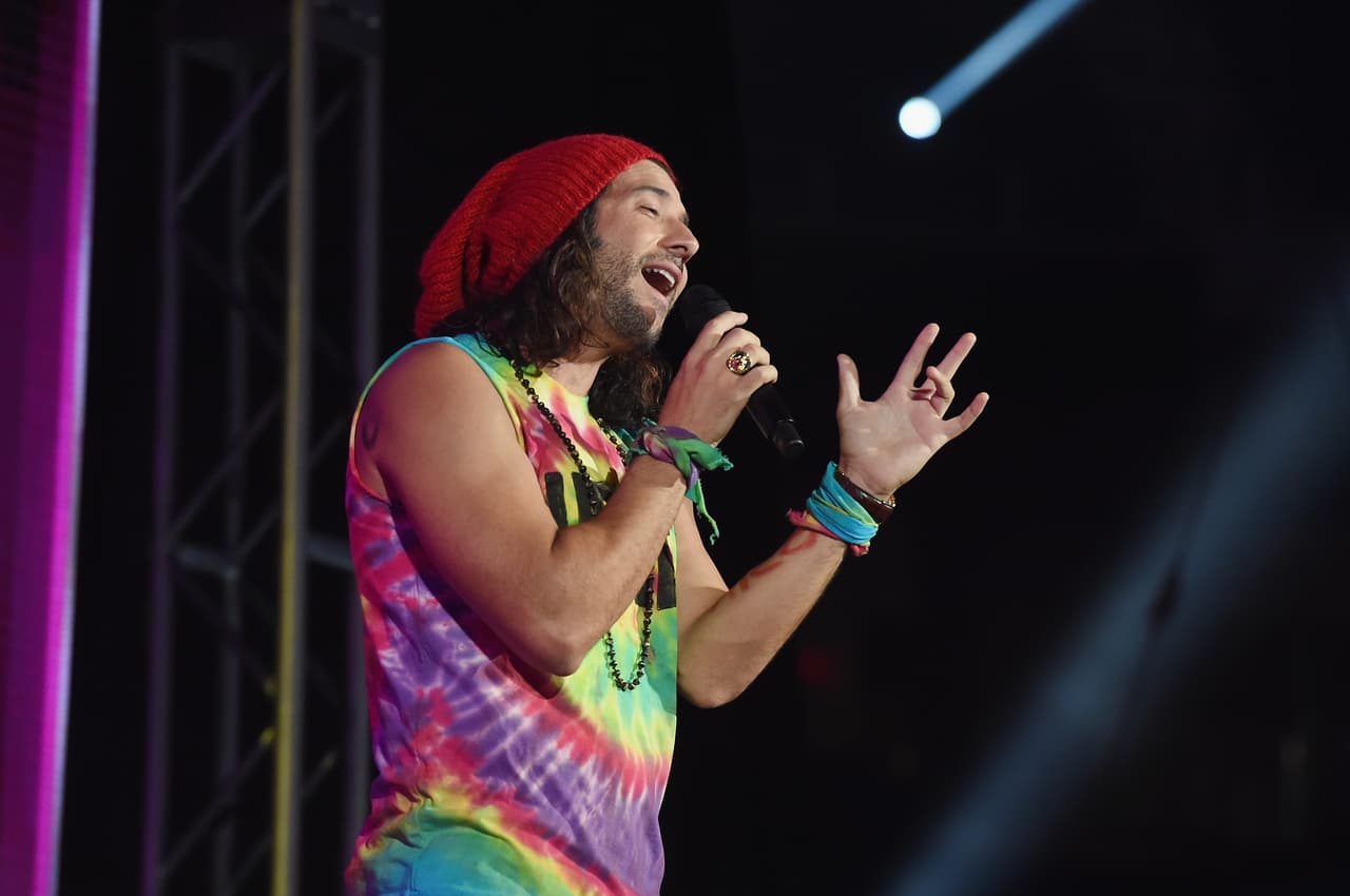 MIAMI, FL - OCTOBER 14: In this handout photo provided by One Voice: Somos Live!, Nasri Atweh of MAGIC! performs onstage at One Voice: Somos Live! A Concert For Disaster Relief at Marlins Park on October 14, 2017 in Miami, Florida. (Photo by Rick Diamond/One Voice: Somos Live!/Getty Images)