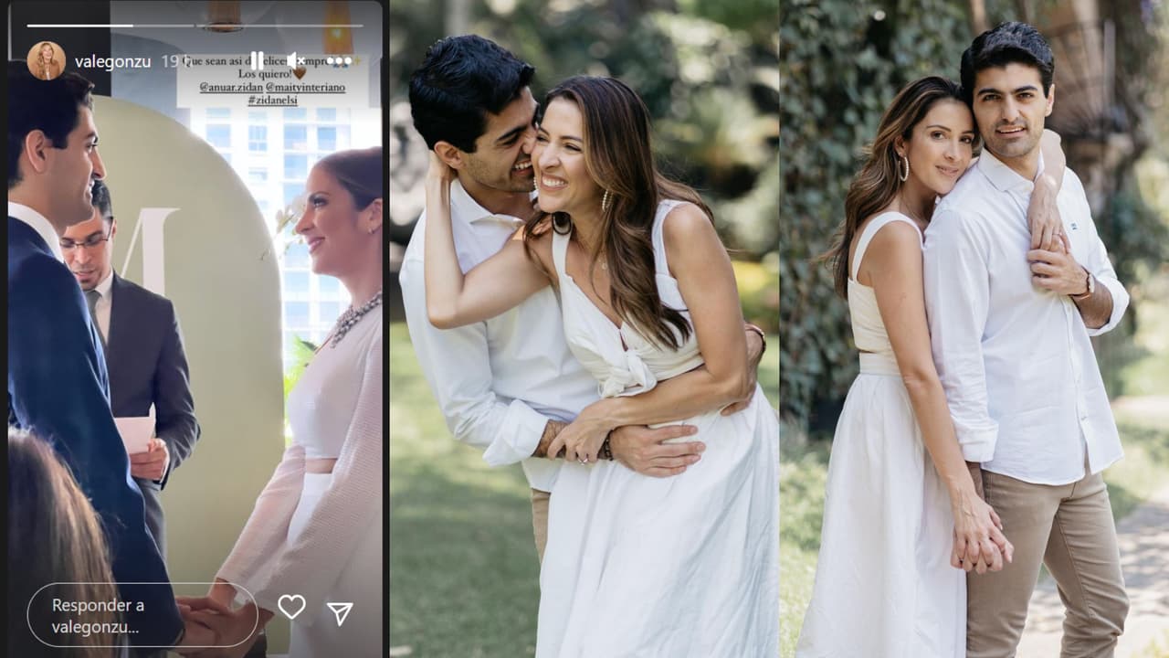La ceremonia civil ocurrió en Miami y con ella inició la cuenta regresiva hacia la boda religiosa de la pareja.