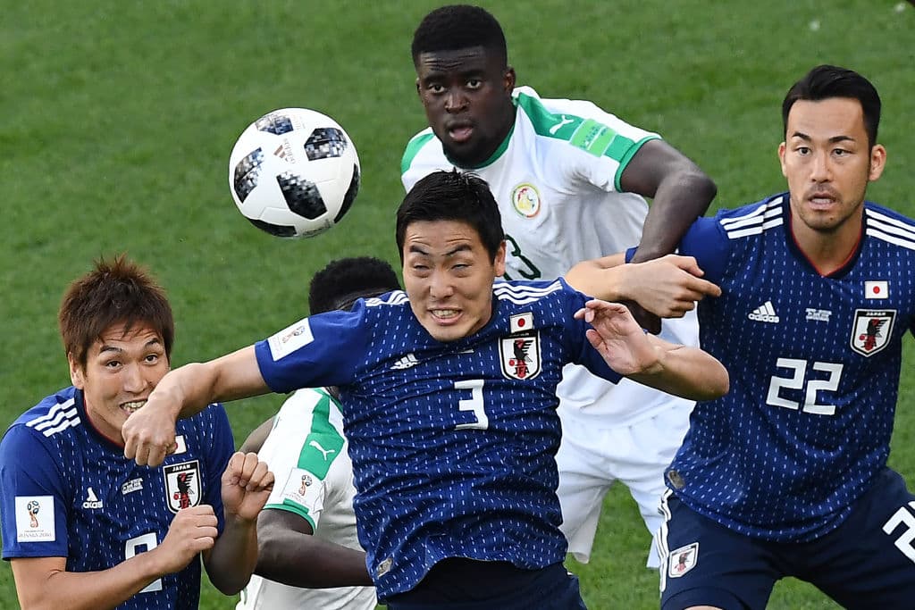 Japón comenzó aguantando a un Senegal que tuvo la iniciativa en el comienzo del partido.