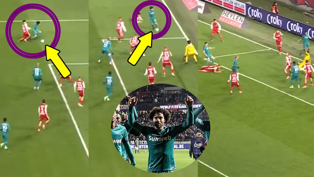 Chino Huerta da asistencia para clasificar a Anderlecht a la Final de Copa