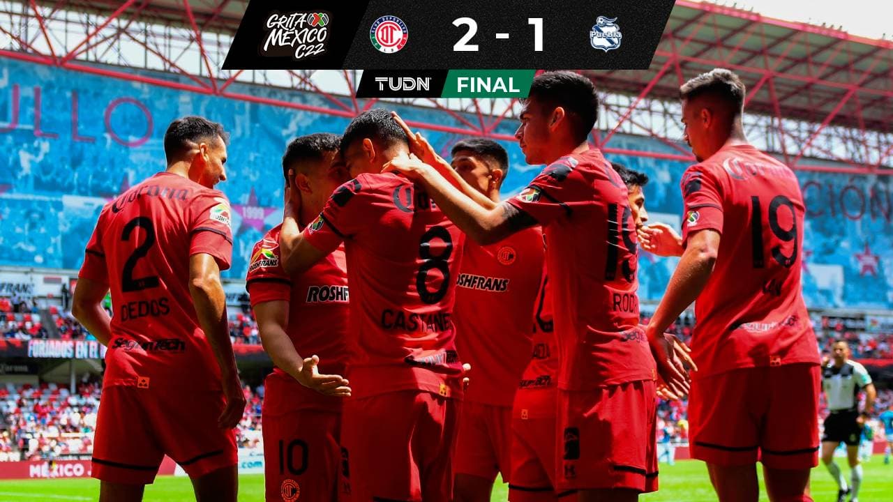 Toluca paró su mala racha y se quedó con los tres puntos en casa