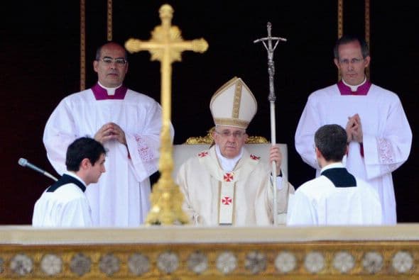 El papa presidió esta celebración solemne.