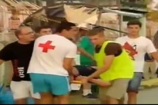 Aficionado pierde la mano al estallarle un explosivo durante un juego de fútbol