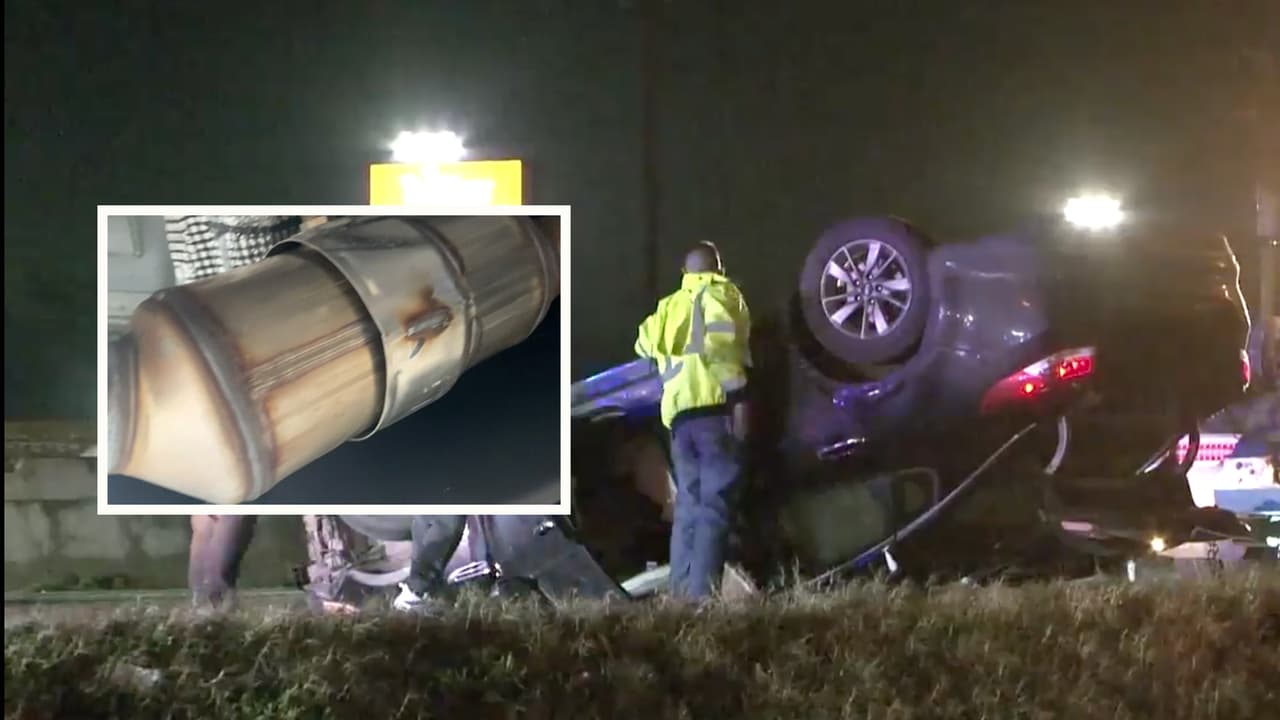 Arrestan a dos sospechosos de robar convertidores catalíticos e iniciar una persecución policial