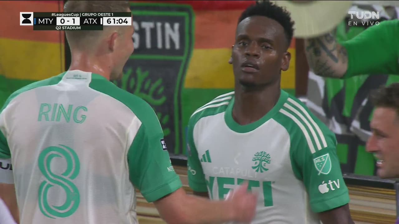 ¡Gol de Austin! Obrian cierra la pinza para el 0-1 ante Rayados