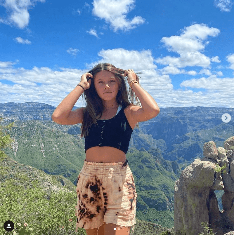 Antonia Mayer, la hija mayor de la pareja, está iniciando su carrera artística y este 2021 consiguió su primer papel en cine.