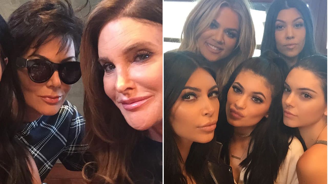 ¡Toda la familia Kardashian se reunió!