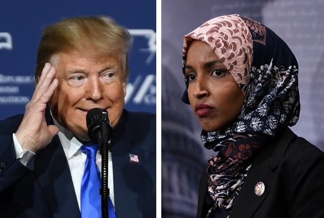 “Pondré una bala en su p… cráneo”: la amenaza que recibió congresista musulmana criticada por Trump