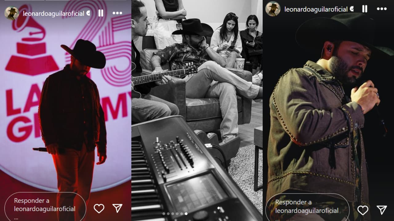 Leonardo Aguilar compartió en Instagram algunas imágenes de sus últimos ensayos.