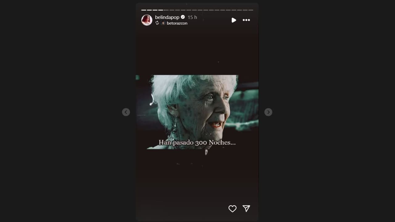 Foto con la que Belinda envía supuesta indirecta a Cazzu.