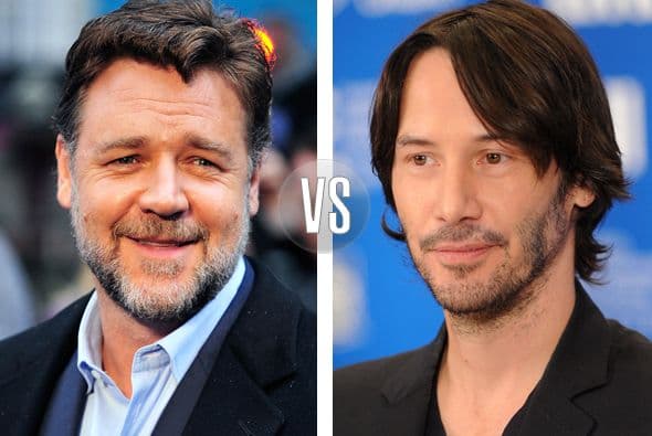 Russell Crowe y Keanu Reeves parece que se llevan varios años, pero no, los dos tienen 49. Más videos de Chismes aquí.