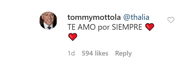 "Te amo por siempre", respondió.