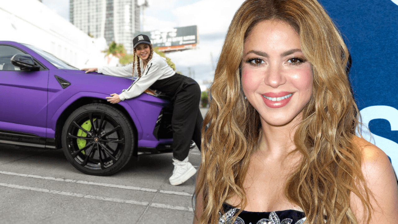 Shakira sorprende al ganador de su famoso Lamborghini con un mensaje muy especial