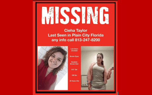 Ofrecen recompensa de $10,000 para localizar a mujer de Plant City desaparecida hace dos años 