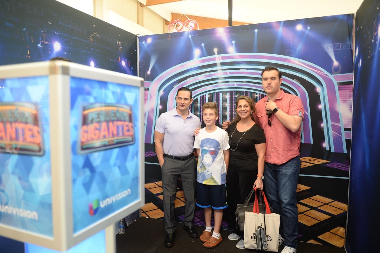 Los fanáticos del show se hicieron presentes.