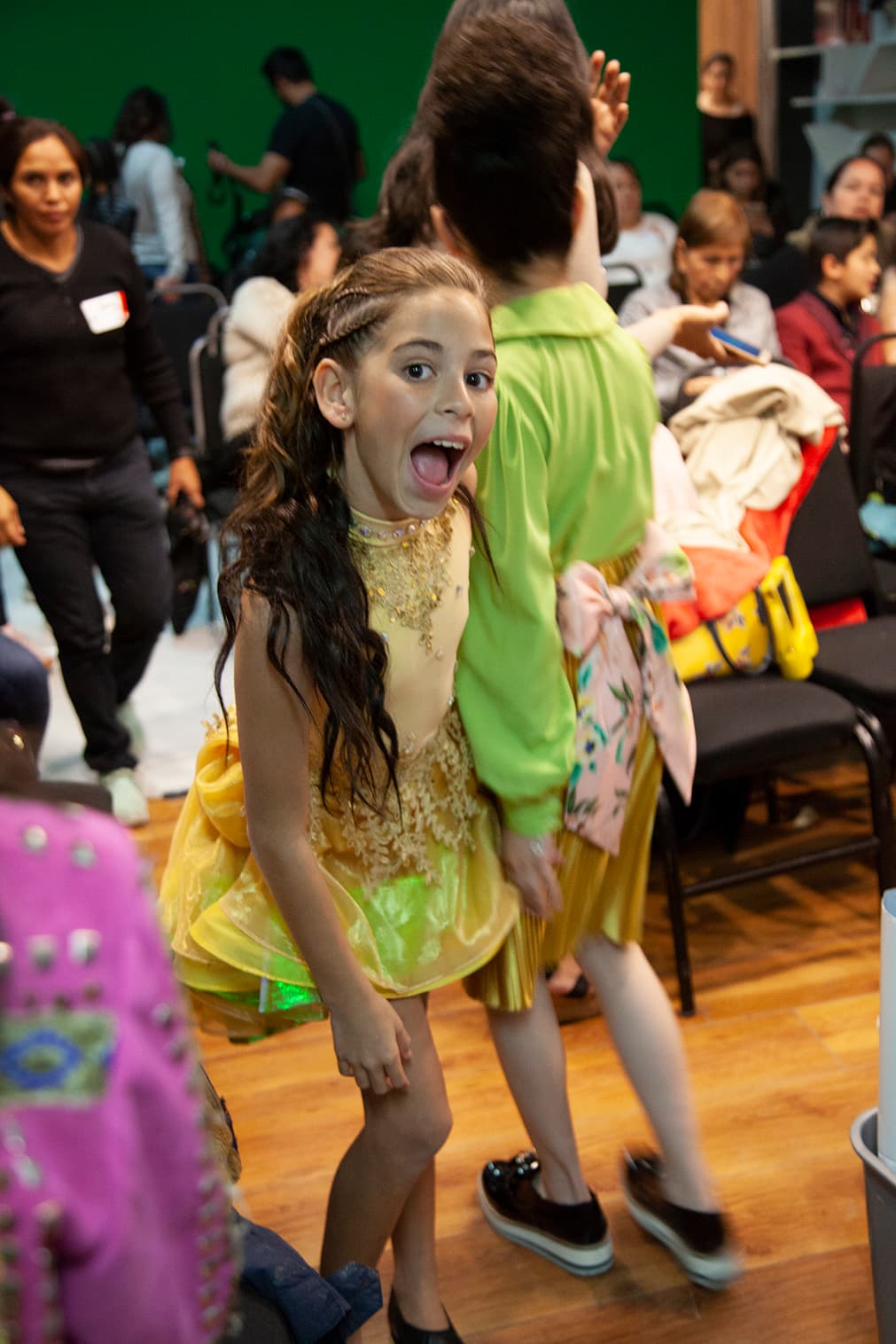 ¿Nervios? Poquitos. Nada que platicar entre ellos y hacer travesuras ante la cámara no pudiera resolver.