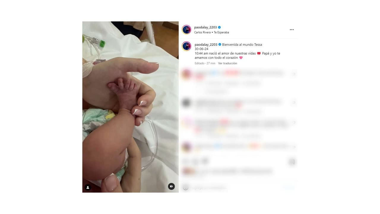 José Eduardo Derbez se convierte en papá: así presentó a Tessa, nieta de Victoria Ruffo